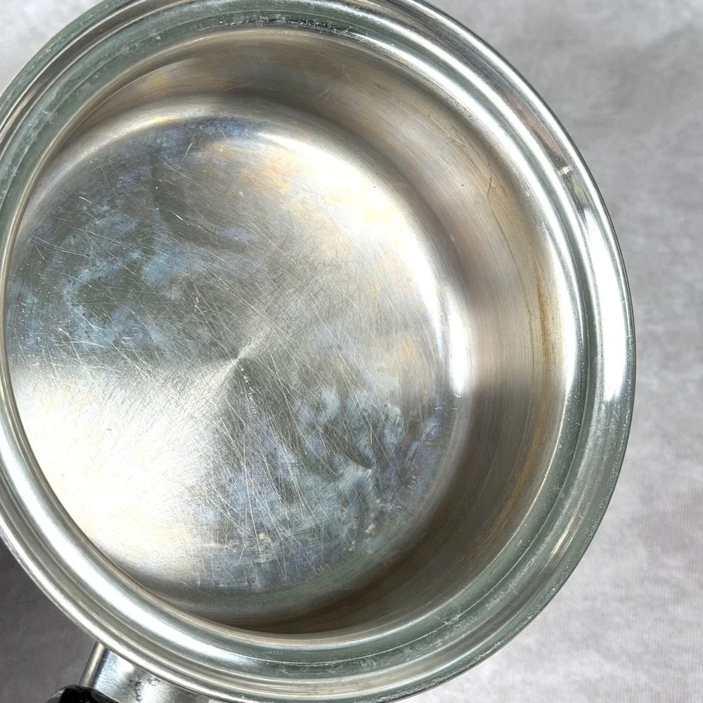 Saladmaster Versa Tec TP304-316 1 qt Sauce Pan w/Vapo-Lid & Long Handle System 7